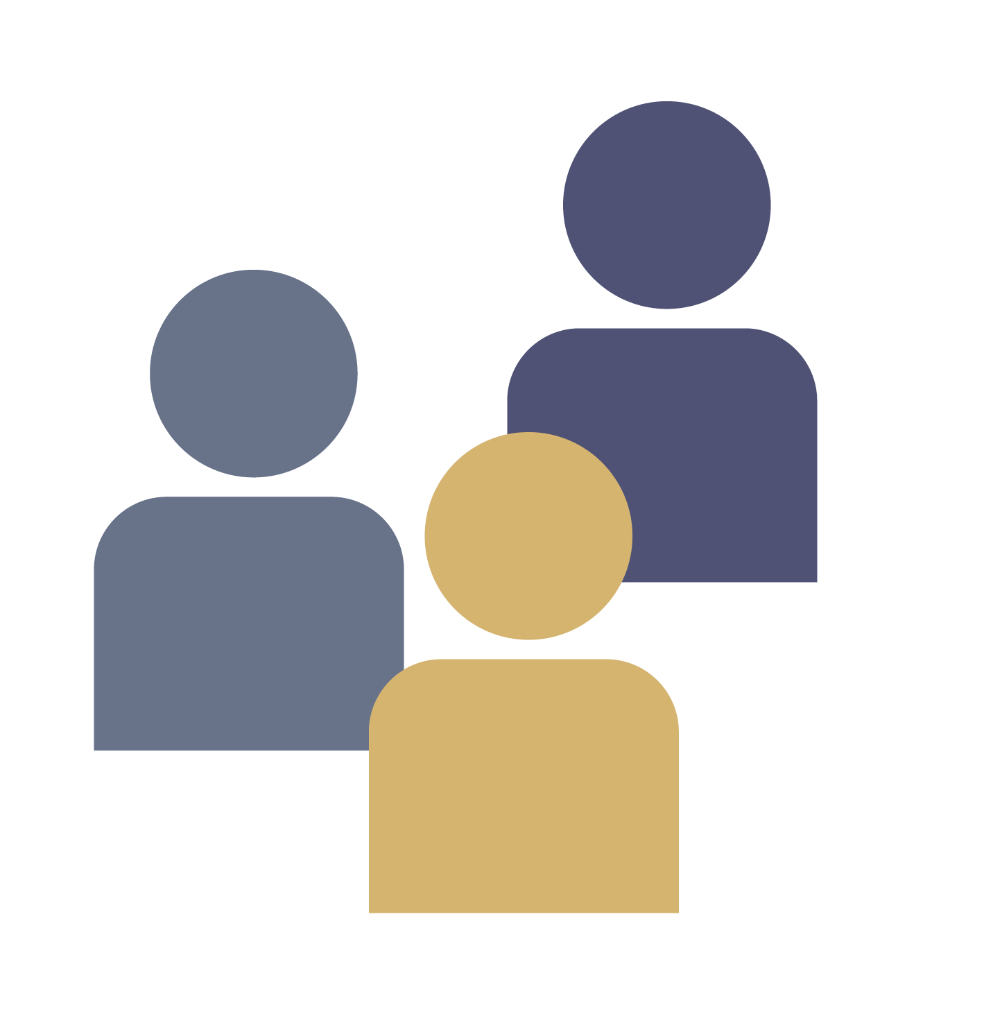 Icon of three people