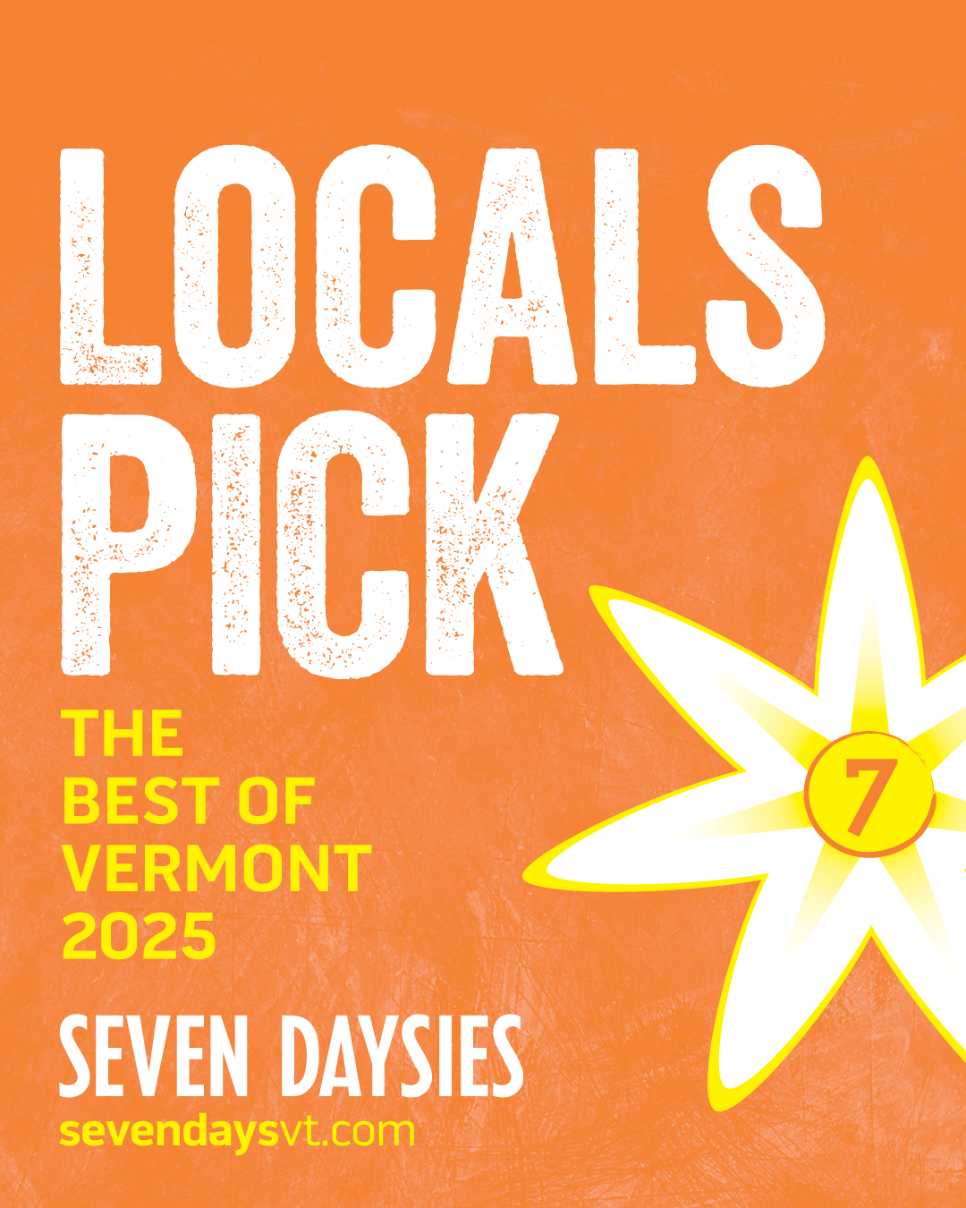 2025 Seven Daysies award icon